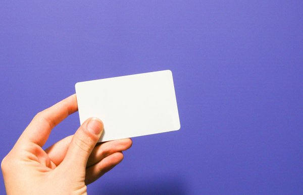 Les cartes de visite high tech